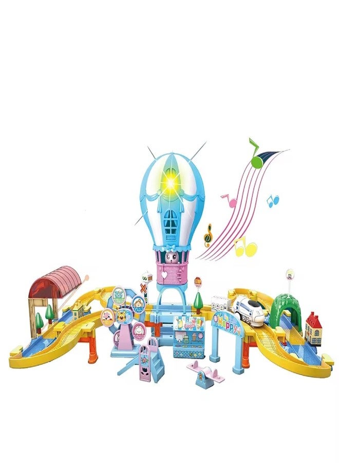 SKYBUCKET Hot Air Balloon Orbit Park tracklectric trainetor Kids - Image 2